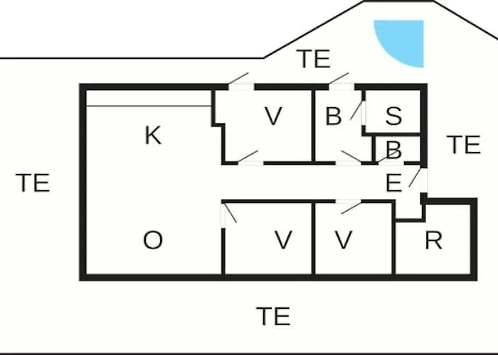 Сasa de vacaciones 8 Person In Vestervig-by Traum *